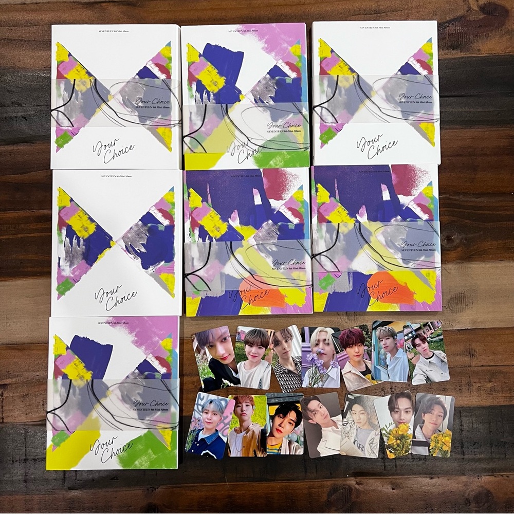 Seventeen kpop your choice 8th mini album
